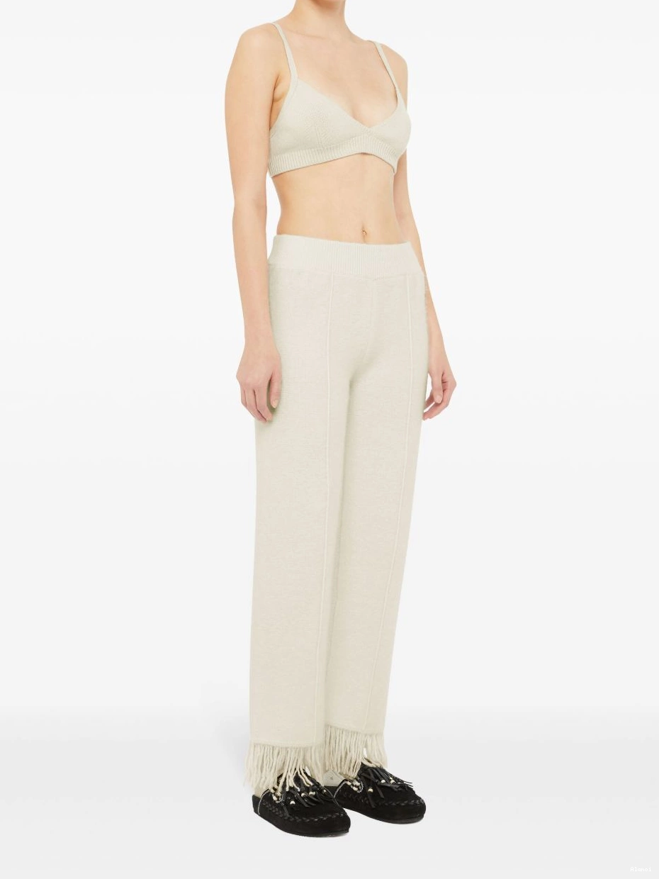 Cheap Finest fringe-detail trousers Women Alanui 0701